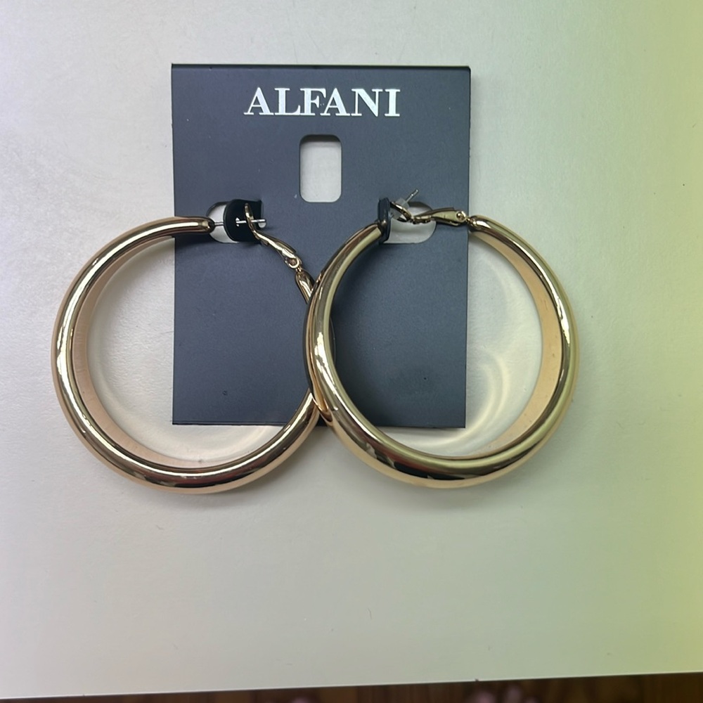 Gold Hoop Earrings